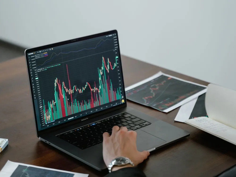 Publisher revenue dashboard with real-time bidding chart
